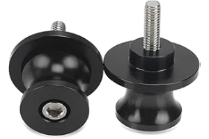 LANQIAN Motorcycle Swingarm Spools Stand Screws M8 CNC Aluminum for Ninja 400 650 1000SX ZX6R ZX636 ZX10R