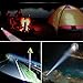 5 Modes XMLT6 LED 900 Lumen Bright Tactical Portable Waterproof Zoomable Adjustable Flashlight with Rechargeable 18650 Lithium Ion Battery Charger for Outdoors Home Emergency Gift-Giving (2-pack)
