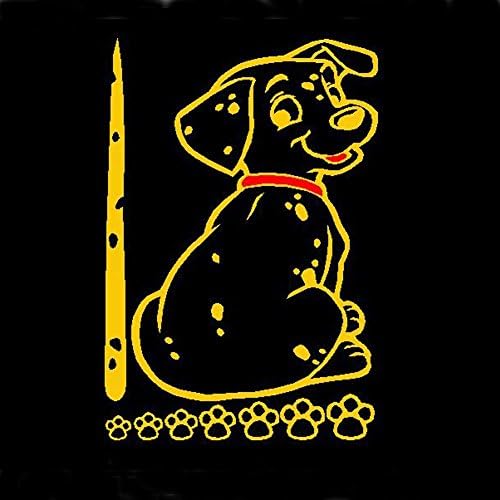 Funny Dog Moving Tail Stickers Reflective Car Window Wiper Decals