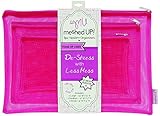 Meshed Up! 3 Piece Nesting Organizers, Assorted Colors (Pink)