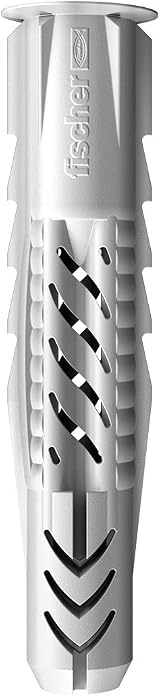 fischer UX-R Universal Plug 8 x 50 mm Zinc 50-Piece