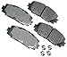 Akebono ACT1184 Proact Ultra Premium Ceramic Disc Brake Pad kit