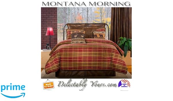 Amazon Com Victor Mill Inc Montana Morning Queen Size Comforter