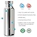 LifeSky Stainless Steel Water Bottle, Double Wall Vacuum Insulated Leak Proof Sports Bottle, Keep Liquid Cold for up to 24 Hours, Wide Mouth, 17 OZ