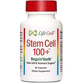 Stem Cell 100+: Multi-Pathway Anti-Aging & Rejuvenation Supplement Supports Stem Cells, Telomeres, Longevity Genes, Vascular Circulation, Neural Function, Autophagy, and More