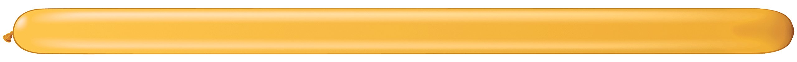 Qualatex 43942 260QGOLDENROD100CT Modelling or Twisting Balloons — image 1