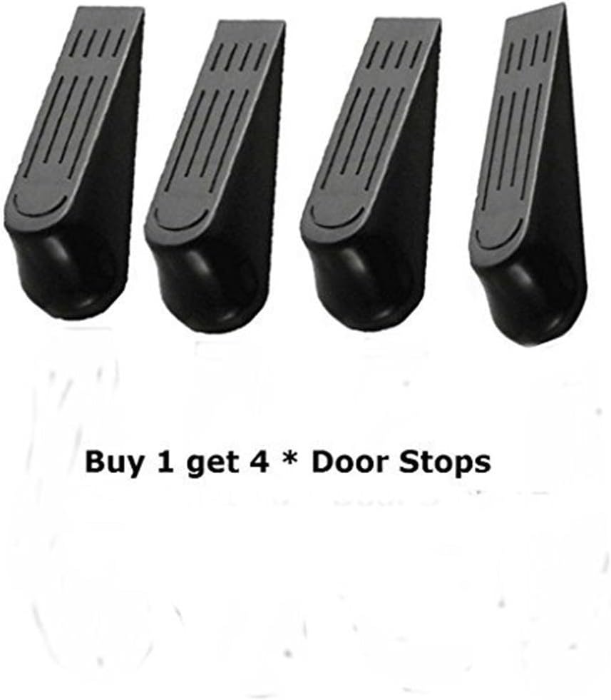 Keraiz STL049DOORSTOPPERLIGHT Pack of 4 Door Stops Stoppers Wedges