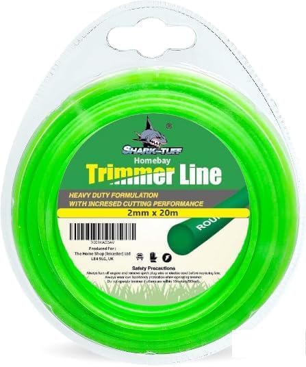 Homebay Shark-Tuff Universal Strimmer Wire 20m 1.2 1.6 2mm Cord