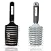 Detangler Vent Styling Brush - Ultimate Lightweight Detangler Hairbrush to Dry,Detangle & Style Short,Long,Thick,Natural,Black,Curly, Wavy,Fine Tangled Wet Hairs - Best Vented Professional Hair Brush for Kids,Women,Men - Introductory Price Save $20