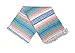 Open Road Goods Multi Color Mexican Falsa Blanket - Handwoven in Mexico - Great for The Beach, Picnics, Yoga, or a Throw! (Beach CT)