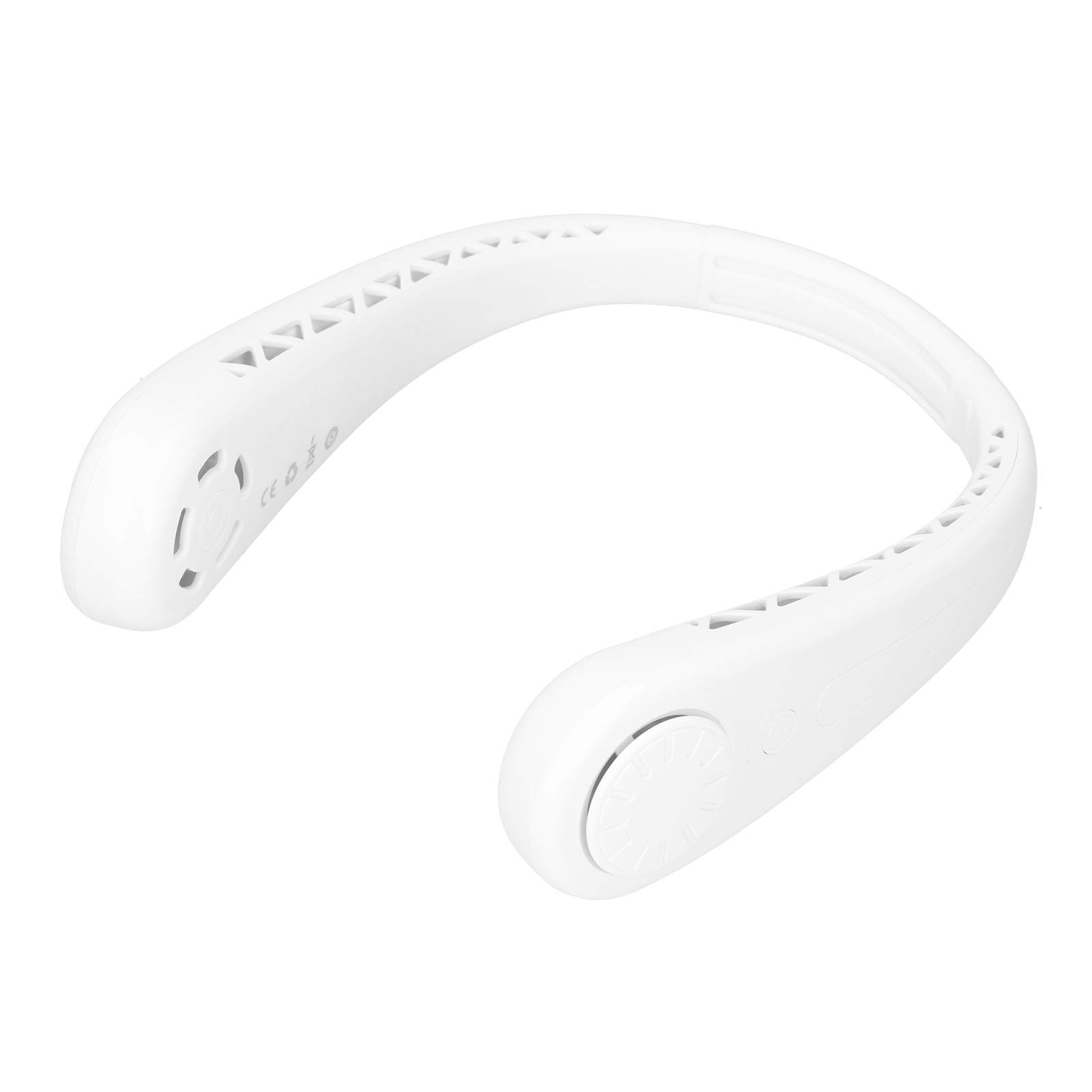 Lazmin112 Portable Neck Fan Hand Free Personal Mini Fans,3Gear Neck Fans,USB Neck Hang Fan,Rechargeable Wearable Personal Fan for Travel/Home/Office