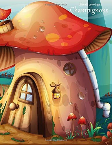 Livre de coloriage Champignons 1: Volume 1
