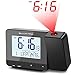 MARTR Digital Projection Alarm Clock with Dual Alarms Travel