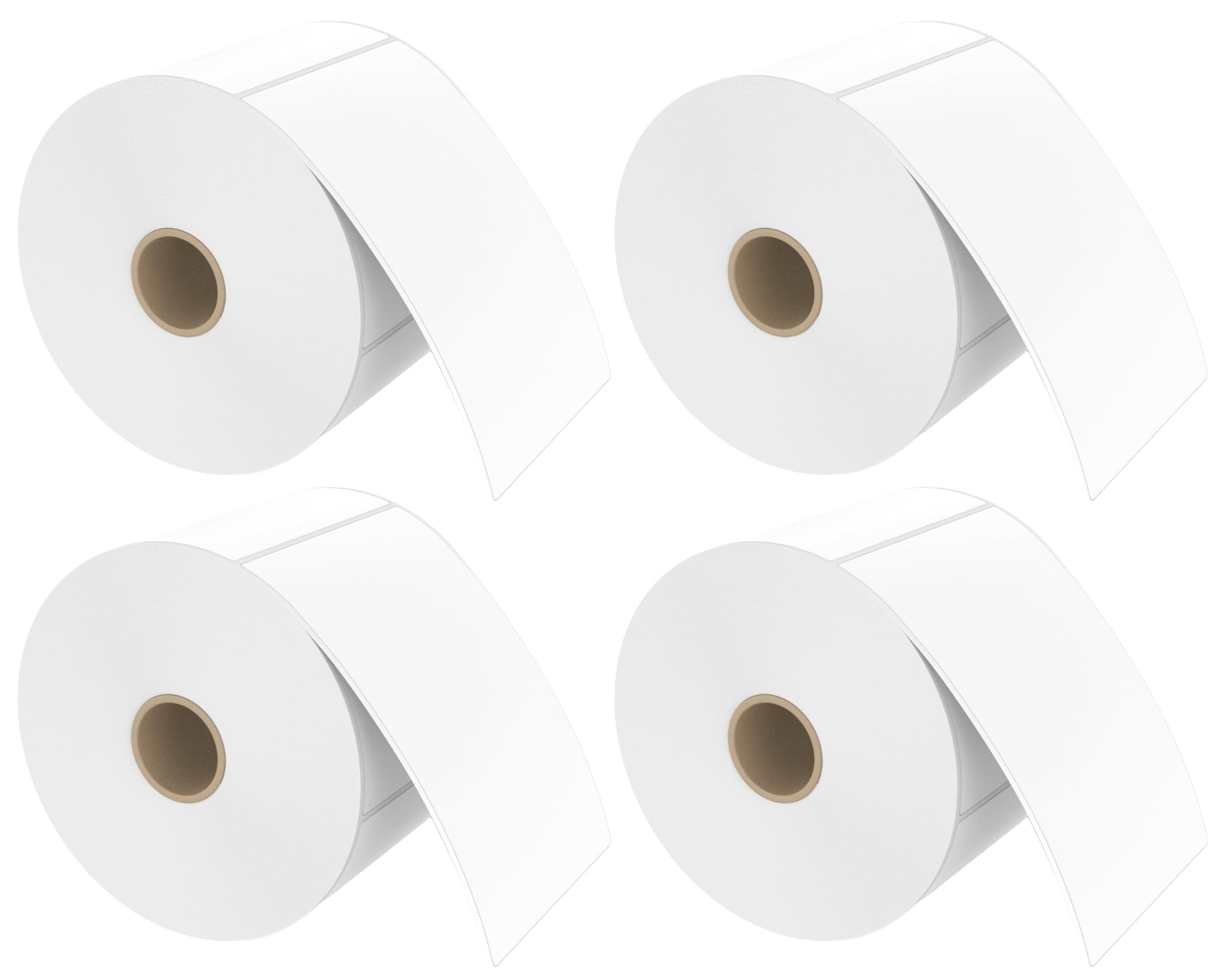 Premium White 6x4 100x150mm Direct Thermal Shipping Labels 500/roll