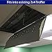 LED 2x4 Volumetric Troffer - 42W White Frame Retrofit, Dimmable, 4000K (Cool White), 5400 Lumen, DLC Qualified and ETL Listed
