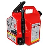 Surecan CRSUR22G1 Gasoline CAN, 2.2 Gallon, Red