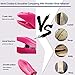Bontip Shoe Stretcher, Pair of Professional 4-Way Shoe Stretchers Tough Plastic Shoe Trees Widener Expanders Stretch Length Width Height (Pink)