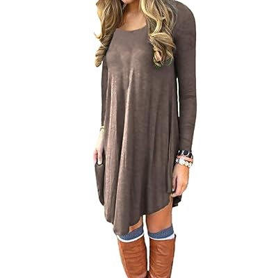 DEARCASE Womens Long Sleeve Casual Loose T-Shirt Dominican Republic | Ubuy