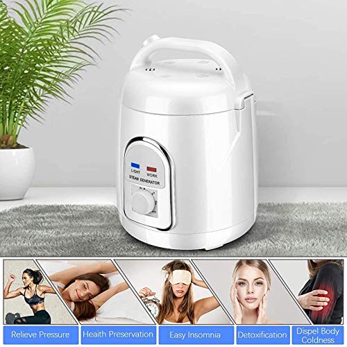 Kacsoo Portable Sauna Steamer Pot, 1.51.8 Liters Constant Temperature