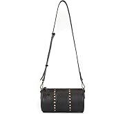 Genuine Leather Crossbody Bags for Women Cross Body Purse Boho Studded Shoulder Bag Small Handbags Phone Wallet Purses