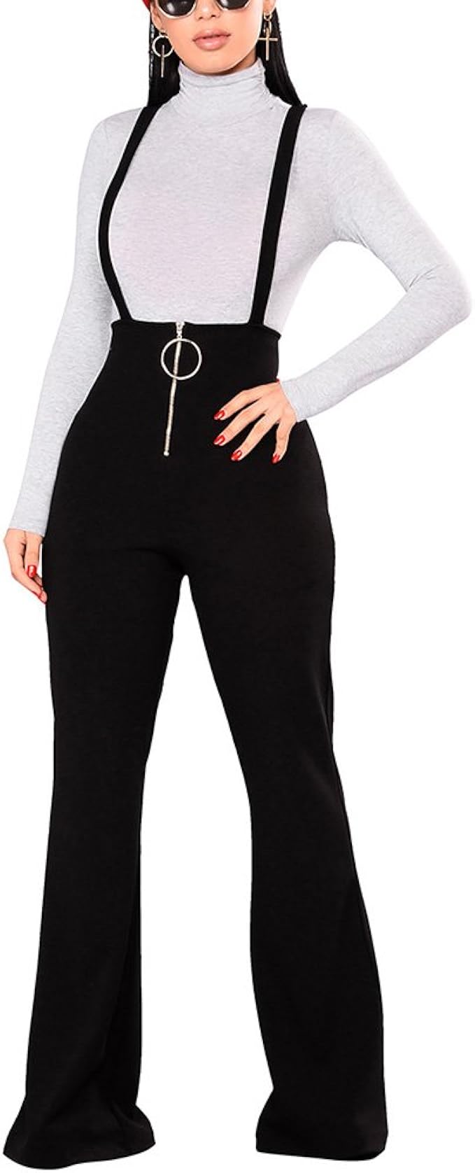 suspender bell bottoms