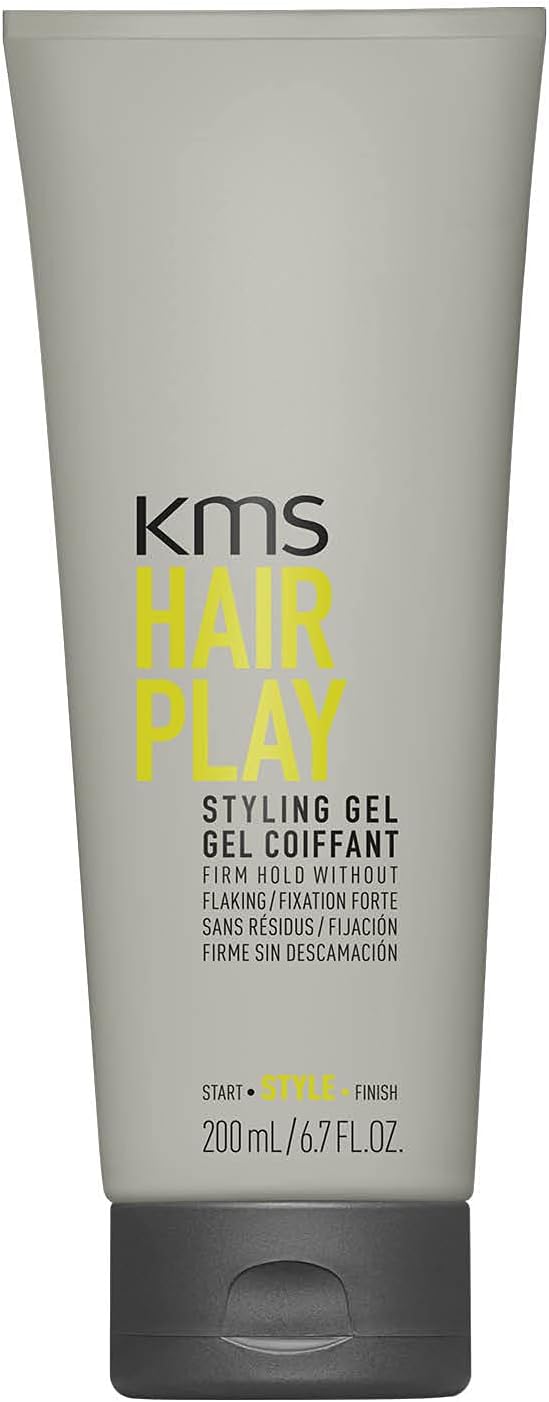 KMS HairPlay Styling Gel Strong Hold Shine 200ml Vegan PETA Approved