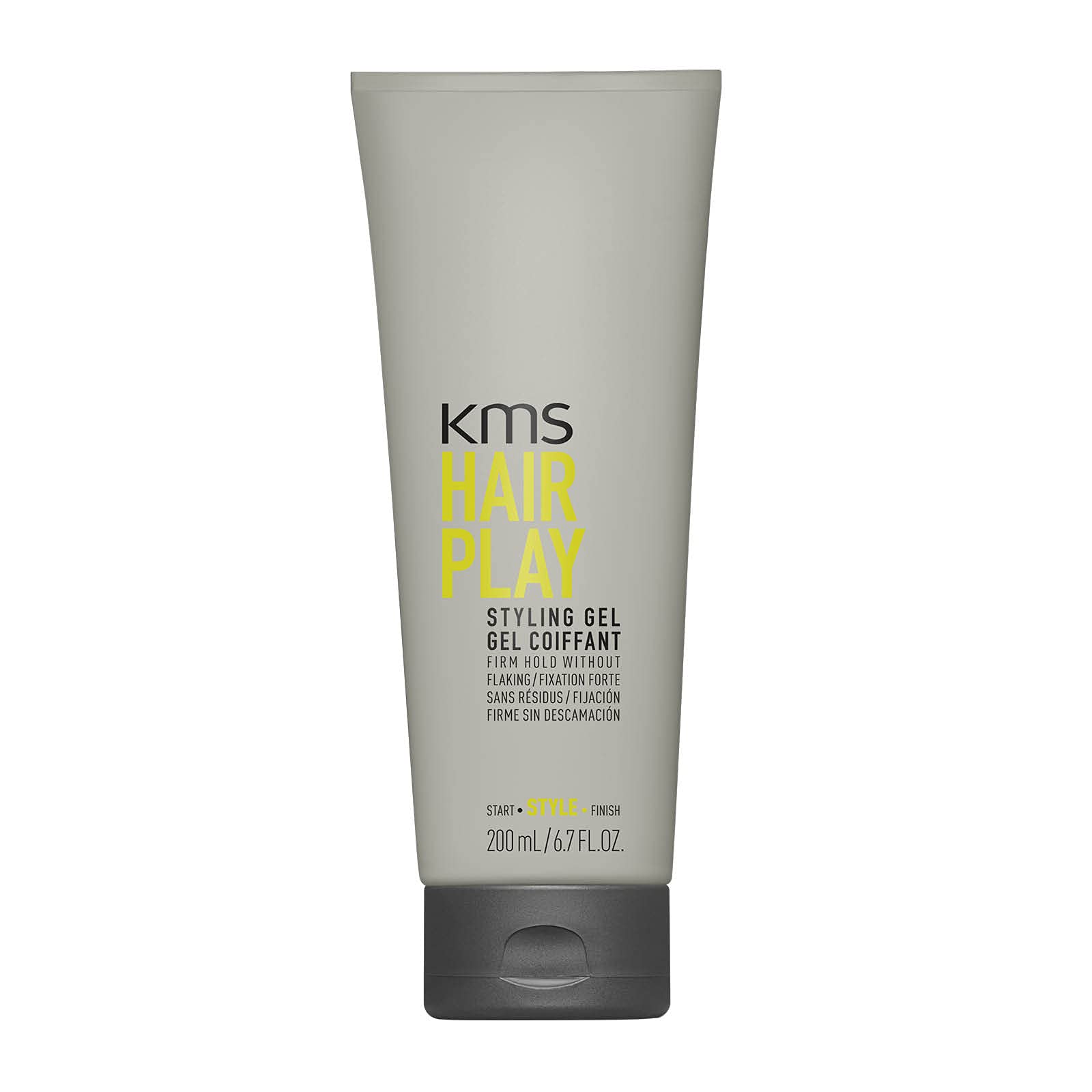 KMS HairPlay Styling Gel, For All Hair Types, Strong Hold & Shine, Vegan & PETA Approved, 200ml