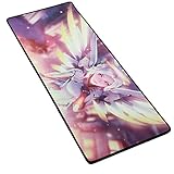 Fzaqua Extended Gaming Mouse Pad-Rubber Base With Anti-Fray Cloth Speed Soft Gamer Mouse Pad 31.5Lx11.8Wx0.12H(OW-MERCY)