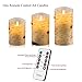 Vinkor Flameless Candles Flickering Candles Birch Bark Set of 4 5