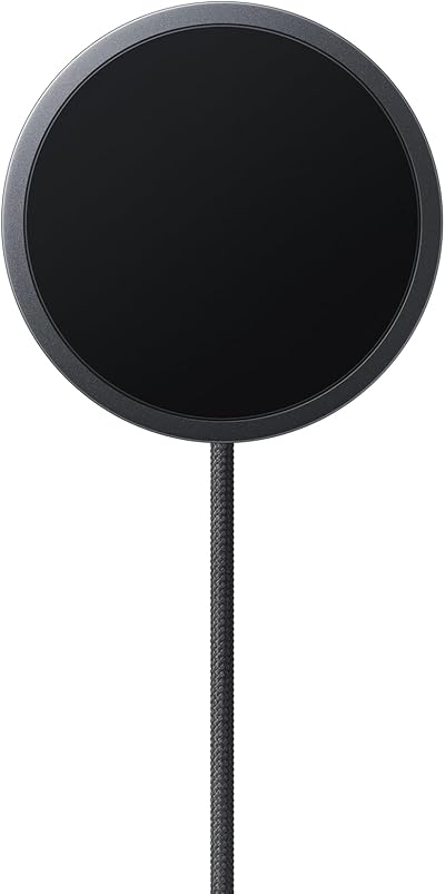 Samsung Magnet Wireless Charger 25 Watt EP-P2900B für Smartphones und kompatible Ladecases verschiedener Hersteller, Qi2-Support, Schwarz