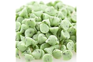 BEULAH'S CANDYLAND Green Mint Chocolate Chips Mint Flavored Confectionary Drops 2 pounds