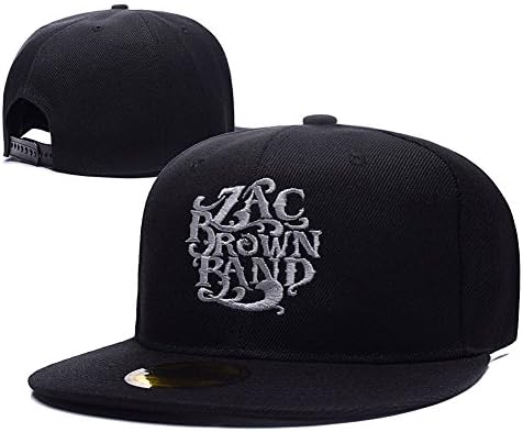 Zac Brown Band Logo Adjustable Snapback Embroidery Hats Caps