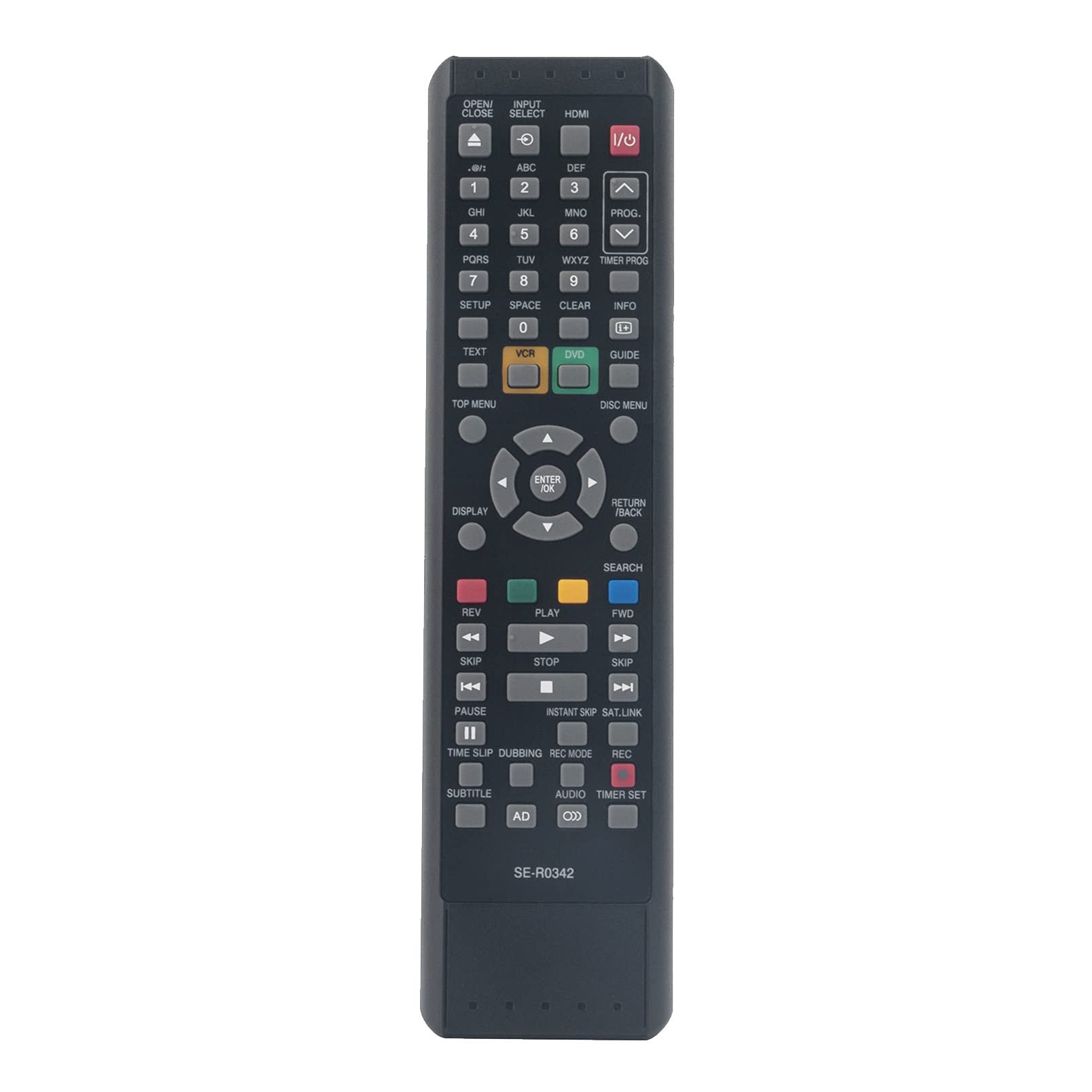 ALLIMITY SE-R0342 Remote Control Replace fit for TOSHIBA DVD Recorder DVR20KB DVR19DTKB DVR19DTKB2