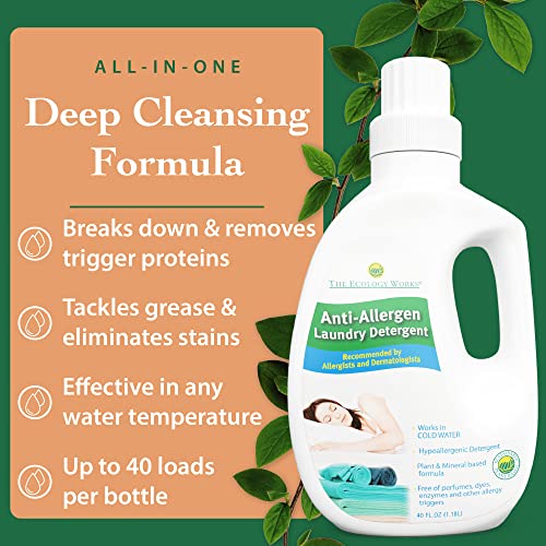 AntiAllergy Laundry Detergent Natural Allergy Free Laundry Soap