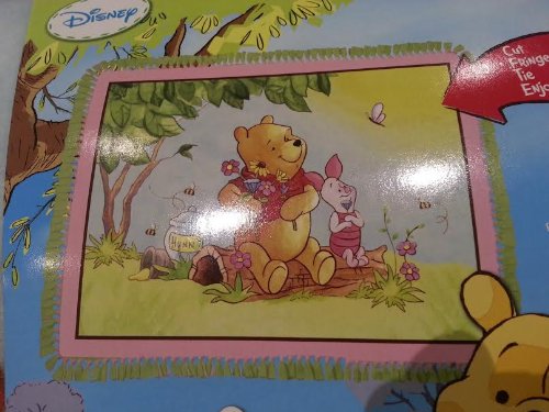 Disney Winnie the Pooh No-Sew Fleece Blanket Throw Kit - Buy Online in