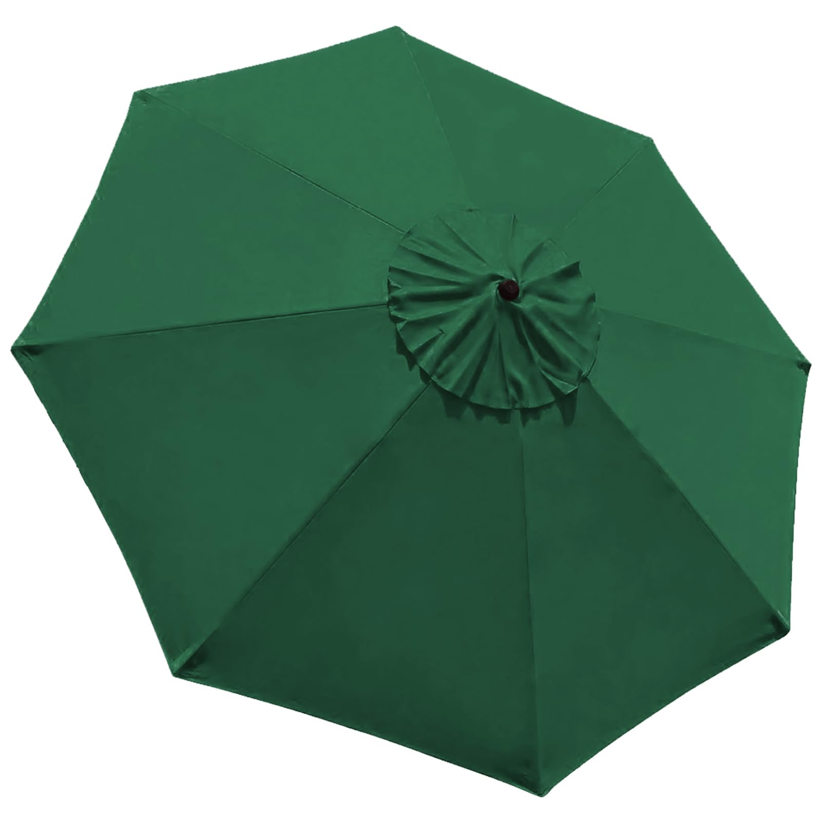 Photo 1 of EliteShade USA 9FT Patio Umbrella Replacement Covers 8 Ribs Market Umbrella Canopy Cover (CANOPY ONLY) (Forest Green)
