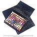 Extra Extra Large 88 Pan Empty Magnetic Pro Makeup Palette for Depotted Eyeshadow Singles, holds up to 88 standard single round eyeshadows & over 100 square eyeshadows