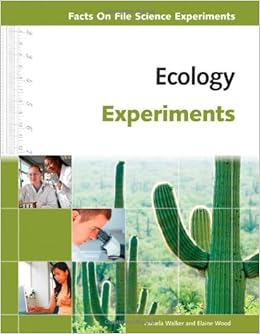 Amazon Com Ecology Experiments Facts On File Science Experiments Out Of Print 9780816081691 Pamela Walker Elaine Wood Books