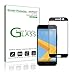 amFilm HTC 10 Screen Protector Glass (Full Coverage), Dot Matrix Tempered Glass Screen Protector Edge to Edge for HTC 10 with Lifetime Replacement Warranty (1-Pack) [in Retail Packaging]