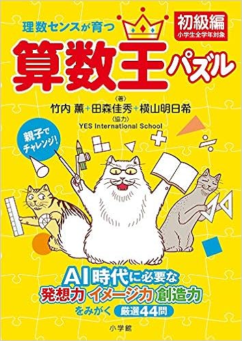 理数センスが育つ算数王パズル 初級編 Ai時代に必要な発想力 イメージ力 創造力をみがく厳選44問 竹内 薫 田森 佳秀 横山 明日希 本 通販 Amazon