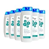 Mountain Falls 2-in-1 Dandruff Shampoo & Conditioner, Dry Scalp Relief with Almond Oil, Paraben-free, 14.2 Fluid Ounce (Pack of 6)