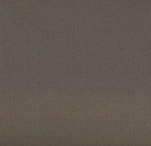 Solid Canvas Waterproof / UV Protected Outdoor Fabric Pro Tuff Colors Sold By The 5 Yard Bolt (Charcoal)