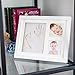 Forever Tenille Premium Baby Handprint Kit Newborn Picture Frame with Non-Toxic Clay - Personalized Keepsake Footprint Kit - Luxury Baby Shower Gift for Boys and Girls