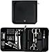 3 Swords Germany - brand quality 12 piece manicure pedicure grooming kit set for professional finger & toe nail care tweezers file clipper fashion leather case in gift box, Made by 3 Swords (33514)