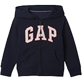GAP girls Playtime Favorites Logo Full Zip Hoodie Hooded Sweatshirt