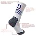 Funcat Cushioned ID Baseball Football Team Number Crew Socks 1 Pair