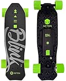 ACTON BLINK Lite | World's Lightest Electric Skateboard for Youth | With LED Lights | Up To 5 Mile Range | 10 MPH Top Speed | Bluetooth Remote Control Included