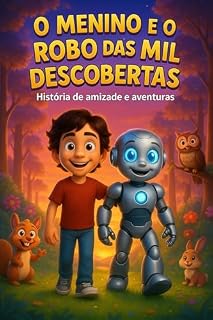 Livro O Menino e o Robô das Mil Descobertas