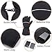 Battery Powered Heated Gloves for Men and Women, Waterproof Insulated Electric Heating Gloves for Winter Outdoor Camping Hiking Hunting (Large)