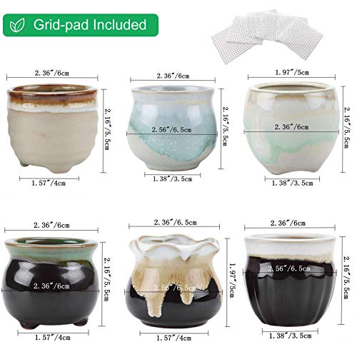 4 T4U+Ceramic+Flowing+succulent+Container